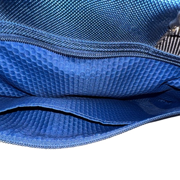 Tumi Blue Nylon Alpha Bravo McNair Slim Briefcase Bag - Picture 8 of 12